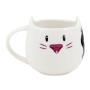 Tasse avec sous-tasse Gorjuss Ruby Wild Gris Polyuréthane
