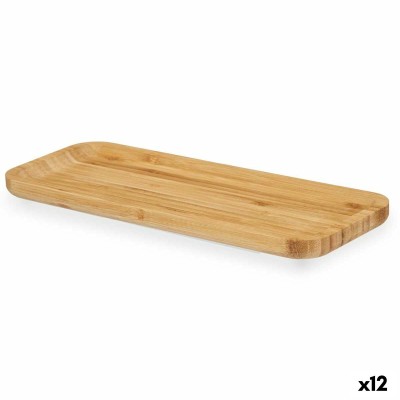 Snack tray Kinvara 90957 Brown 29,5 x 1,6 x 11,5 cm Aperitif (12 Units)