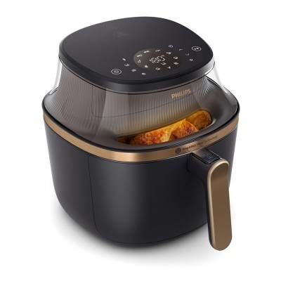 Friteuse à Air Philips NA342/00 Noir Or 2000 W 1,4 Kg 7,2 L