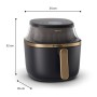 Friteuse à Air Philips NA342/00 Noir Or 2000 W 1,4 Kg 7,2 L