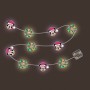 Wreath of LED Lights Minnie Mouse Pink 165 cm