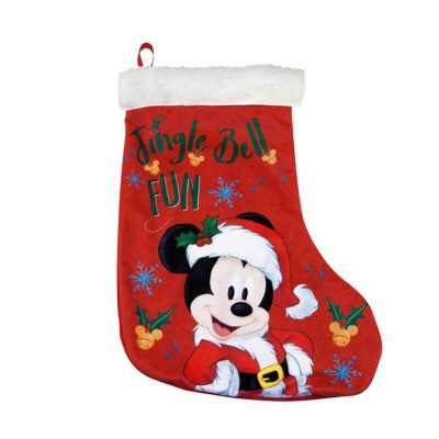 Christmas Stocking Mickey Mouse Blue Red 42 cm