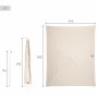 Parasol Aktive 180 x 220 x 145 cm Gris foncé