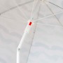 Parasol de plage Aktive Argenté 200 x 200 x 200 cm (4 Unités)