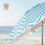Beach parasol Aktive Blue Ø 220 cm 220 x 200 x 220 cm (6 Units)