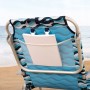 Chaise de Plage Aktive 50 x 80 x 58 cm (2 Unités)