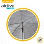 Beach parasol Aktive Blue Red Multicolour Silver Ø 160 cm 160 x 167 x 160 cm (12 Units)