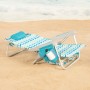 Chaise de Plage Aktive 50 x 70 x 45 cm (2 Unités)