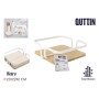 Napkin holder Quttin Metal 22 x 22 x 6 cm (6 Units)