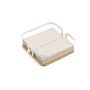 Napkin holder Quttin Metal 22 x 22 x 6 cm (6 Units)
