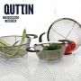 Drainer Quttin Steel 29,5 x 10 cm (12 Units)