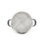 Drainer Quttin Steel 29,5 x 10 cm (12 Units)