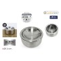 Ashtray Confortime Steel 12 x 5 cm (24 Units)
