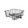 Napkin holder My Bar Black Metal 19 x 19 x 7,5 cm (12 Units)