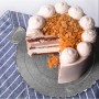 Cake stand Algon Golden 30 x 30 cm (36 Units)
