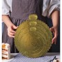 Cake stand Algon Golden 30 x 30 cm (36 Units)