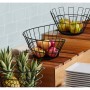 Fruit Bowl My Bar Metal 28 x 18 cm (12 Units)