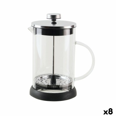 Mug with Infusion Filter Quttin Borosilicate Glass 800 ml 16 x 11 x 18 cm (8 Units)