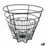 Fruit Bowl My Bar Metal 28 x 26 cm (8 Units)