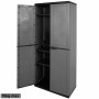 Cupboard Curver Dark grey Plastic 68 x 166 x 39 cm