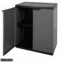 Cupboard Curver Dark grey Plastic 68 x 87 x 39 cm