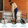 Folding Table Lifetime White 152 x 74 x 76 cm