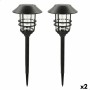 Solar lamp Aktive 17 x 58 x 17 cm (2 Units)