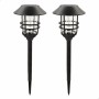 Solar lamp Aktive 17 x 58 x 17 cm (2 Units)