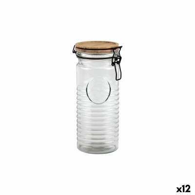 Pot en verre La Mediterránea ACACIA 1,3 L (12 Unités)
