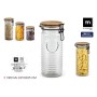 Glass Jar La Mediterránea ACACIA 1,3 L (12 Units)