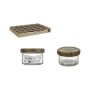 Pot en verre La Mediterránea WOOD 100 ml (72 Unités)