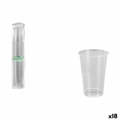 Set of glasses Algon 250 ml 50 Pieces (18 Units)