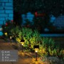Solar lamp Aktive 6 x 33 x 6 cm (6 Units)