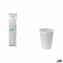 Set de Verres Algon Blanc 220 ml 50 Pièces (18 Unités)