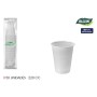 Set de Verres Algon Blanc 220 ml 50 Pièces (18 Unités)