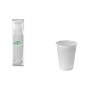 Set de Verres Algon Blanc 220 ml 50 Pièces (18 Unités)