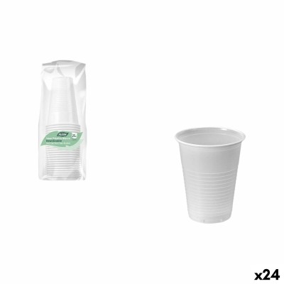 Set de Verres Algon Blanc 220 ml 25 Pièces (24 Unités)