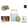 Pot en verre La Mediterránea QUATRE 1,5 L (12 Unités)