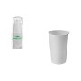 Set of glasses Algon White 300 ml 20 Pieces (24 Units)