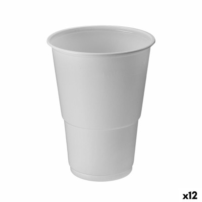 Set of glasses Algon White 330 ml 50 Pieces (12 Units)