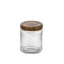 Pot en verre La Mediterránea WOOD 250 ml (24 Unités)