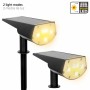 Lampe solaire Aktive 11 x 29 x 15 cm (6 Unités)