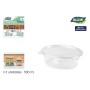 Plateaux alimentaires réutilisables Algon OPS 500 ml 6,5 x 13,3 x 5 cm (3 Pièces) (24 Unités)