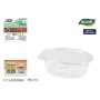 Reusable Food Trays Algon OPS 750 ml 18,7 x 15,3 x 5 cm (3 Pieces) (24 Units)
