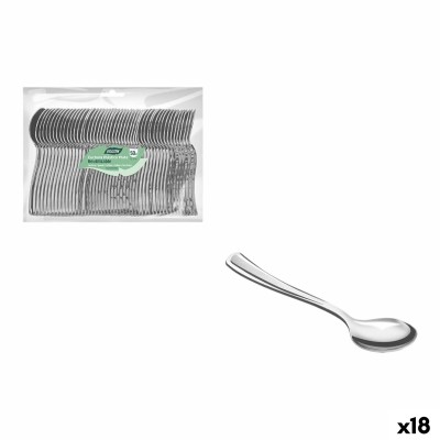 Set de cuillères à dessert Algon 13 cm 50 Pièces (18 Unités)