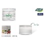 Bocal Algon 280 ml 8,5 x 6,5 cm (4 Pièces) (12 Unités)