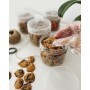 Bocal Algon 280 ml 8,5 x 6,5 cm (4 Pièces) (12 Unités)