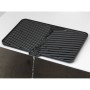 Draining Rack for Kitchen Sink Quttin Black 43 x 30,8 x 12 cm (4 Units)