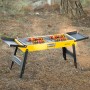 Barbecue Portable Aktive Acier 89 x 32 x 22 cm Jaune