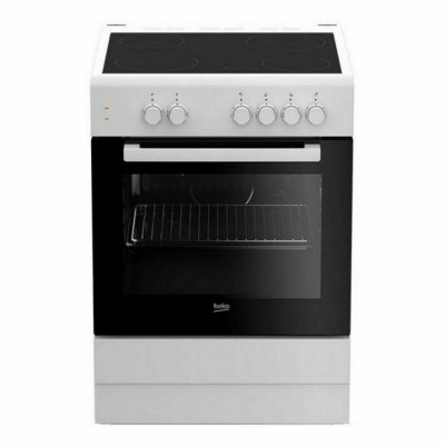Combiné four et plaques vitro-céramiques BEKO Blanc (Reconditionné C)